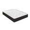 Emma and Oliver Drift 10 Inch Hybrid Mattress, High Density Cooling Foam and Pocket Spring Mattress in a Box, CertiPur-US Certified Foam, White/Black